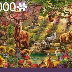 Jumbo Premium Collection Puzzel Magische Bos Bij Zonsondergang - Legpuzzel - 2000 Stukjes -Exporteren puzzels winkel 550x407 35