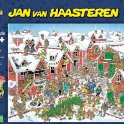 Jan Van Haasteren Het Dorp Van De Kerstman 1000 Stukjes - Legpuzzel 9 Jan Van Haasteren Het Dorp Van De Kerstman 1000 Stukjes - Legpuzzel -Exporteren puzzels winkel 550x407 5