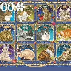 Jumbo Premium Collection Puzzel Francien Cat Horoscope - Legpuzzel - 1000 Stukjes -Exporteren puzzels winkel 550x407 53