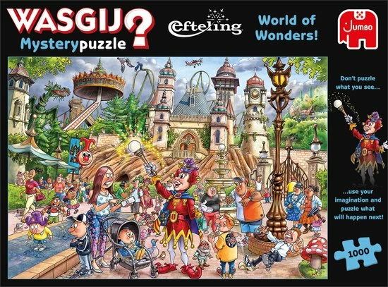 Wasgij Mystery Efteling Wereld Vol Wonderen 1000 Stukjes - Legpuzzel 5 Wasgij Mystery Efteling Wereld Vol Wonderen 1000 Stukjes - Legpuzzel - Afbeelding 3