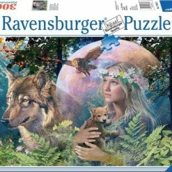 Ravensburger Puzzel Wolven In De Maneschijn - Legpuzzel - 3000 Stukjes -Exporteren puzzels winkel 550x408 27