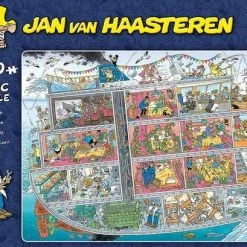 Jan Van Haasteren Cruiseschip Puzzel - 1000 Stukjes -Exporteren puzzels winkel 550x409 1