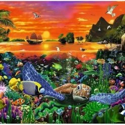 Ravensburger Puzzel Schildpad In Het Rif - Legpuzzel - 500 Stukjes -Exporteren puzzels winkel 550x411 4