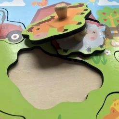 Pucts Houten Puzzel Boerderij Dieren Vanaf 1 Jaar -Exporteren puzzels winkel 550x412 17