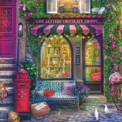 Ravensburger Puzzel Liefdesbrieven En Chocolade - Legpuzzel - 1500 Stukjes -Exporteren puzzels winkel 550x412 39