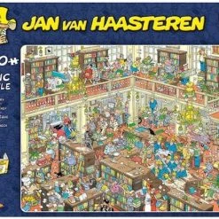 Jan Van Haasteren De Bibliotheek Puzzel - 2000 Stukjes -Exporteren puzzels winkel 550x413