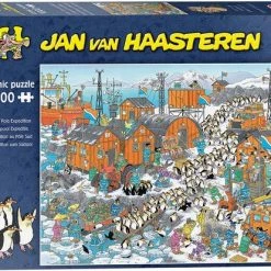 Jan Van Haasteren Zuidpool Expeditie Puzzel - 1000 Stukjes -Exporteren puzzels winkel 550x414 4