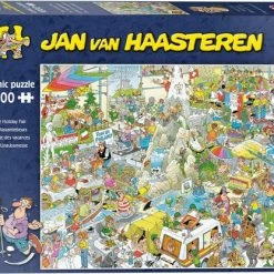 Jan Van Haasteren De Vakantiebeurs Puzzel - 1000 Stukjes 26 Jan Van Haasteren De Vakantiebeurs Puzzel - 1000 Stukjes -Exporteren puzzels winkel 550x416