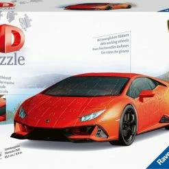 Ravensburger Lamborghini Huracan Evo - 3D Puzzel - 108 Stukjes