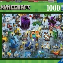 Ravensburger Puzzel Minecraft Bendes - Legpuzzel - 1000 Stukjes