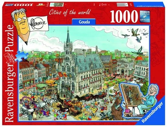 Ravensburger Gouda Puzzel 1000 Stukjes 3 Ravensburger Gouda Puzzel 1000 Stukjes