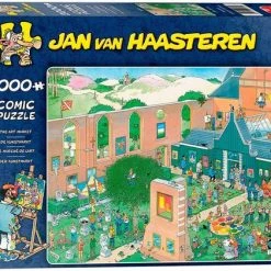 Jan Van Haasteren De Kunstmarkt Puzzel - 2000 Stukjes -Exporteren puzzels winkel 550x421 31