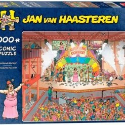 Jan Van Haasteren Eurovisie Songfestival Puzzel - 1000 Stukjes -Exporteren puzzels winkel 550x421 4