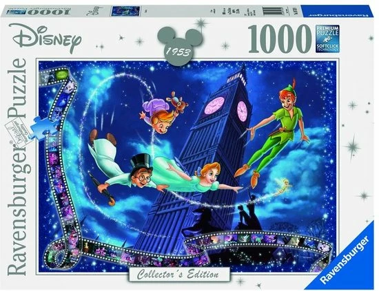 Ravensburger Puzzel Disney Peter Pan - Legpuzzel - 1000 Stukjes 6 Ravensburger Puzzel Disney Peter Pan - Legpuzzel - 1000 Stukjes - Afbeelding 4