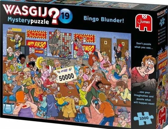 Wasgij Mystery 19 Bingobedrog! Puzzel - 1000 Stukjes 11 Wasgij Mystery 19 Bingobedrog! Puzzel - 1000 Stukjes - Afbeelding 9