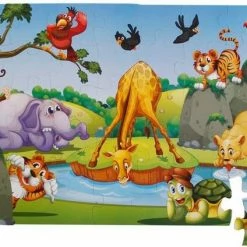 Toys Amsterdam Vloerpuzzel Junior 46 X 62 Cm Karton 35-delig