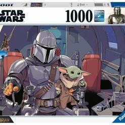 Ravensburger Puzzel Disney Star Wars The Mandalorian - Legpuzzel - 1000 Stukjes