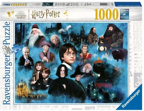 Ravensburger Puzzel Harry Potter - Legpuzzel - 1000 Stukjes 5 Ravensburger Puzzel Harry Potter - Legpuzzel - 1000 Stukjes - Afbeelding 3