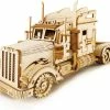 Robotime Modelbouwpakket Heavy Truck 22,4 Cm Hout 286-delig