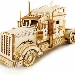 Robotime Modelbouwpakket Heavy Truck 22,4 Cm Hout 286-delig