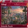 Schmidt Disney Classics - Lady & The Tramp/ Lady & De Vagebond Puzzel - 1000 Stukjes -Exporteren puzzels winkel 550x437 2