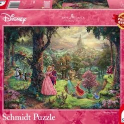 Schmidt Disney Princess - Sleeping Beauty/Doornroosje Puzzel - 1000 Stukjes