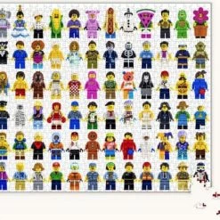 Lego Minifigure Puzzle - LEGO - Puzzel - 1000 Stukjes -Exporteren puzzels winkel 550x438 12