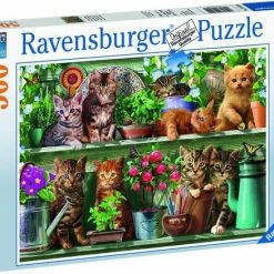 Ravensburger Puzzel Katjes In Het Rek - Legpuzzel - 500 Stukjes -Exporteren puzzels winkel 550x438 16