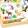 Magnetische Dieren Puzzel & Krijtbord - Alles In 1 Houten Speelbox - Multifunctioneel - 71 Stukken - XD Xtreme 1 Magnetische Dieren Puzzel & Krijtbord - Alles In 1 Houten Speelbox - Multifunctioneel - 71 Stukken - XD Xtreme -Exporteren puzzels winkel 550x445