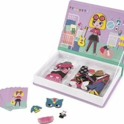 Janod Magnetibook - Verkleedfeest Meisjes -Exporteren puzzels winkel 550x449 1