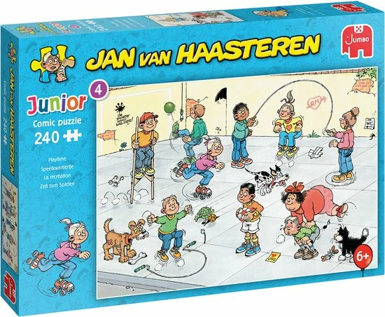 Jan Van Haasteren Junior Speelkwartiertje Puzzel - 240 Stukjes - Kinderpuzzel 3 Jan Van Haasteren Junior Speelkwartiertje Puzzel - 240 Stukjes - Kinderpuzzel