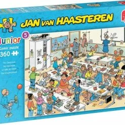 Jan Van Haasteren Junior Het Klaslokaal Puzzel - 360 Stukjes - Kinderpuzzel