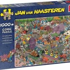 Jan Van Haasteren De Bloemencorso Puzzel - 1000 Stukjes -Exporteren puzzels winkel 550x454 1