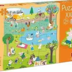 Goula XXL Legpuzzel - Naar Buiten - 16 Stukjes -Exporteren puzzels winkel 550x454 15