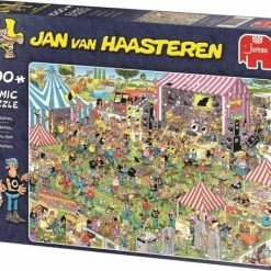 Jan Van Haasteren Popfestival Puzzel - 1000 Stukjes -Exporteren puzzels winkel 550x456 10