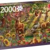 Jumbo Premium Collection Puzzel Magische Bos Bij Zonsondergang - Legpuzzel - 2000 Stukjes