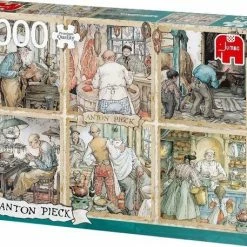 Jumbo Premium Collection Puzzel Anton Pieck Ambachtslieden - Legpuzzel - 1000 Stukjes -Exporteren puzzels winkel 550x457 22