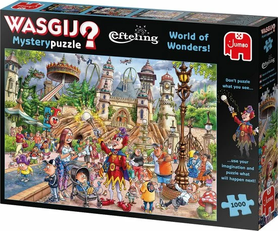 Wasgij Mystery Efteling Wereld Vol Wonderen 1000 Stukjes - Legpuzzel 4 Wasgij Mystery Efteling Wereld Vol Wonderen 1000 Stukjes - Legpuzzel - Afbeelding 2