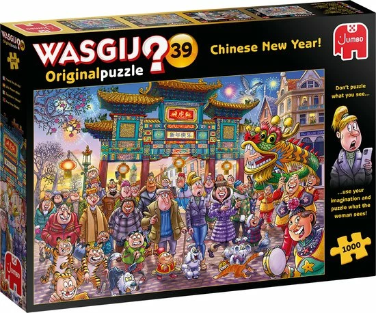 Wasgij Original 39 Chinees Nieuwjaar! Puzzel - 1000 Stukjes 3 Wasgij Original 39 Chinees Nieuwjaar! Puzzel - 1000 Stukjes
