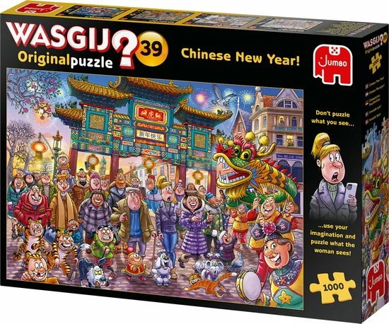 Wasgij Original 39 Chinees Nieuwjaar! Puzzel - 1000 Stukjes 6 Wasgij Original 39 Chinees Nieuwjaar! Puzzel - 1000 Stukjes - Afbeelding 4
