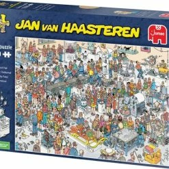 Jan Van Haasteren Beurs Van De Toekomst 1000 Stukjes - Legpuzzel 10 Jan Van Haasteren Beurs Van De Toekomst 1000 Stukjes - Legpuzzel -Exporteren puzzels winkel 550x458 106