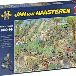 Jan Van Haasteren Wereldkampioenschappen Veldrijden Puzzel - 1000 Stukjes