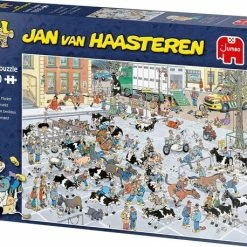 Jan Van Haasteren De Veemarkt Puzzel - 1000 Stukjes -Exporteren puzzels winkel 550x458 166
