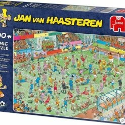 Jan Van Haasteren WK Vrouwenvoetbal Puzzel - 1000 Stukjes -Exporteren puzzels winkel 550x458 173