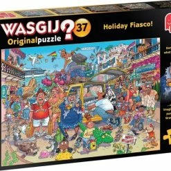 Wasgij Original 37 Vakantiefiasco Puzzel - 1000 Stukjes -Exporteren puzzels winkel 550x458 190
