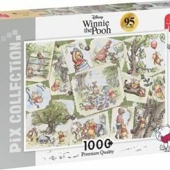 Jumbo Puzzel Pix Collection Disney Winnie De Poeh 95th Anniversary - 1000 Stukjes -Exporteren puzzels winkel 550x458 246