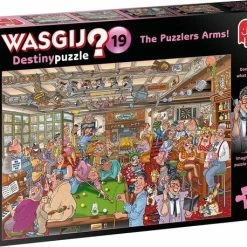 Wasgij Destiny 19 Caf De Puzzelhoek! Puzzel - 1000 Stukjes