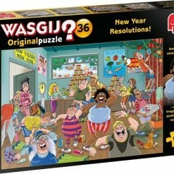 Wasgij Original 36 Goede Voornemens! Puzzel - 1000 Stukjes -Exporteren puzzels winkel 550x458 260