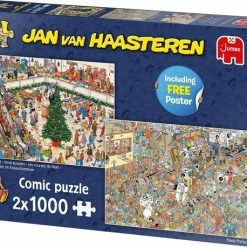 Jan Van Haasteren Kerstkoopjes & Black Friday Puzzel - 2 X 1000 Stukjes -Exporteren puzzels winkel 550x458 265
