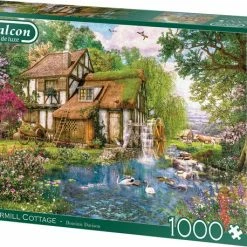 Falcon Puzzel Watermill Cottage - Legpuzzel - 1000 Stukjes -Exporteren puzzels winkel 550x458 268